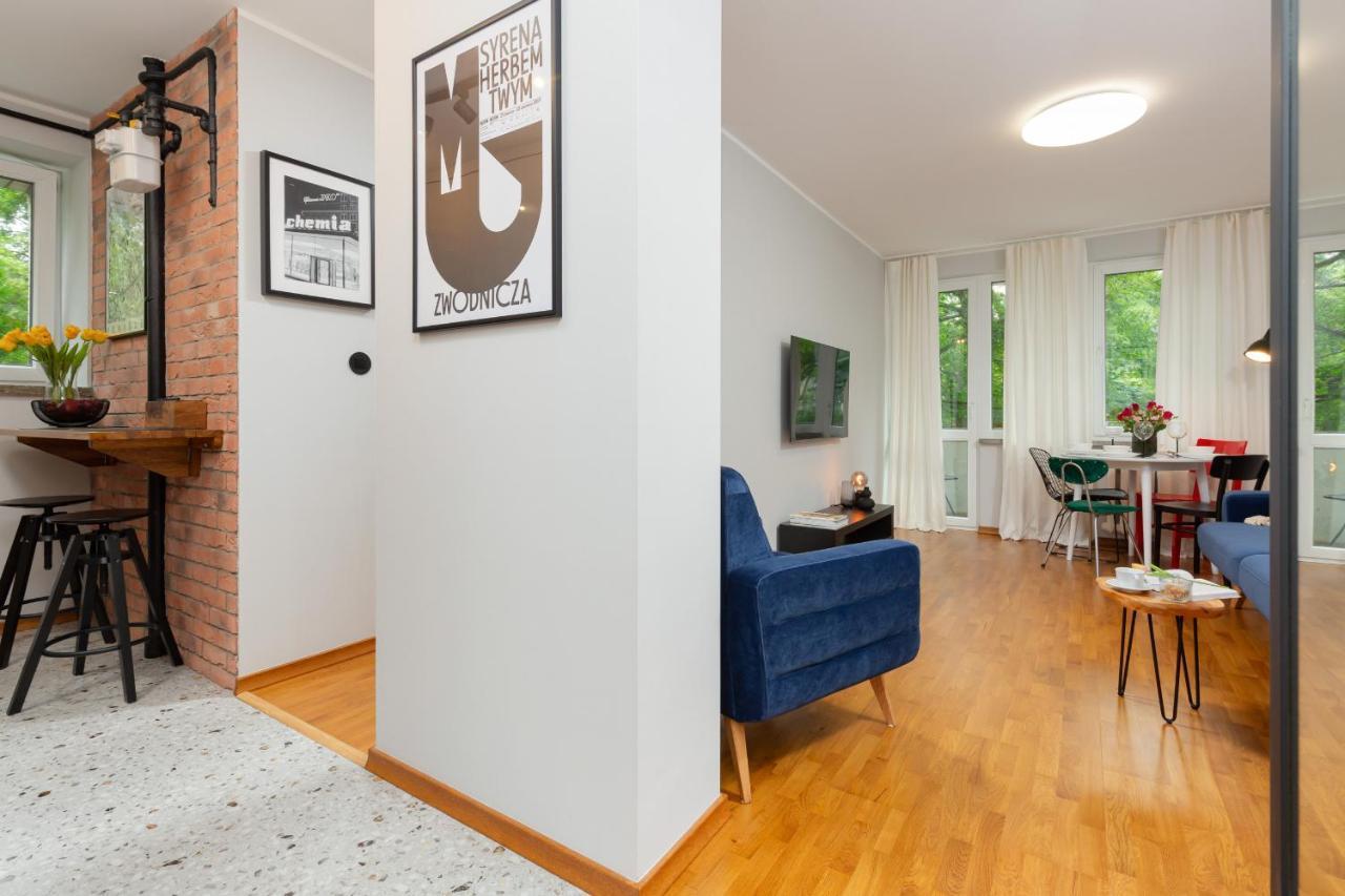 Central Apartment Solec Wilanowska By Noclegi Renters Варшава Экстерьер фото