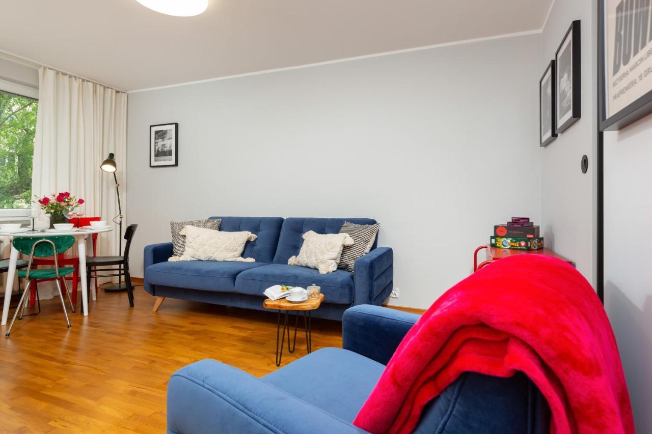 Central Apartment Solec Wilanowska By Noclegi Renters Варшава Экстерьер фото