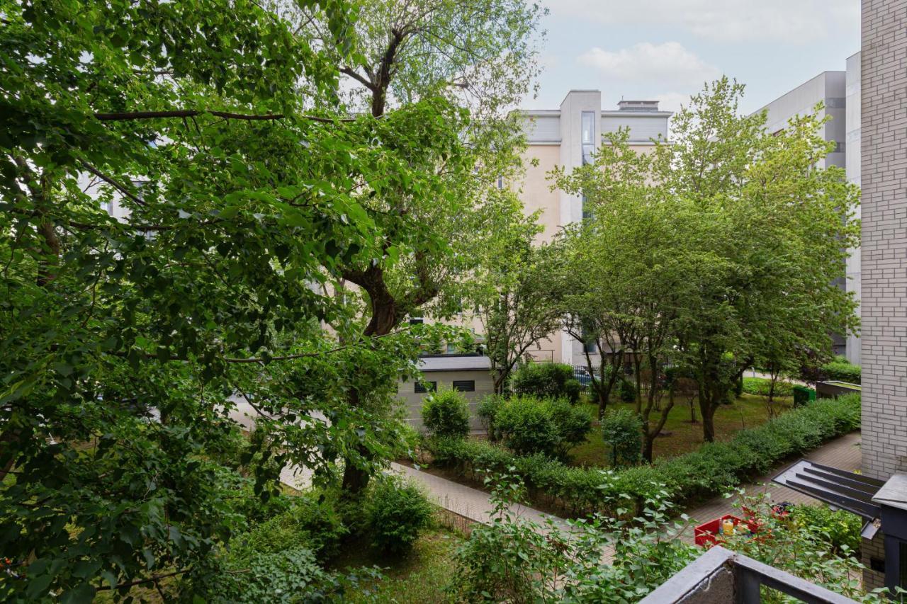 Central Apartment Solec Wilanowska By Noclegi Renters Варшава Экстерьер фото