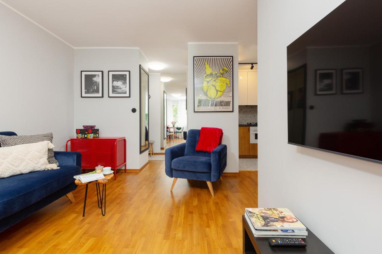 Central Apartment Solec Wilanowska By Noclegi Renters Варшава Экстерьер фото